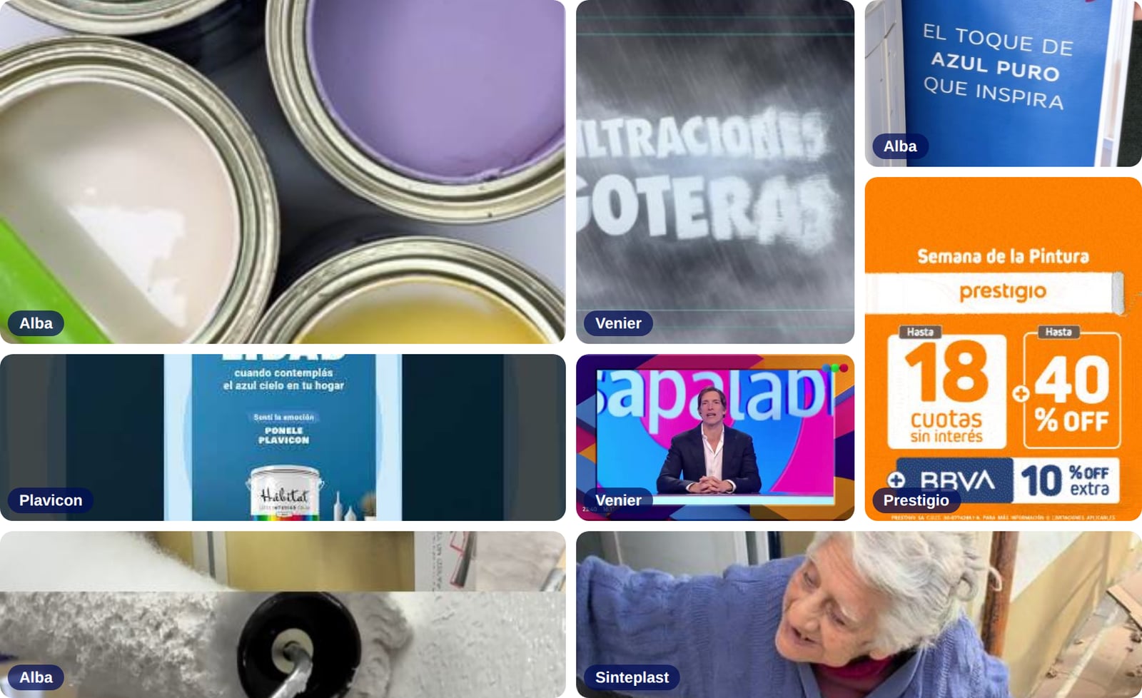 Alba: pinturas en primavera