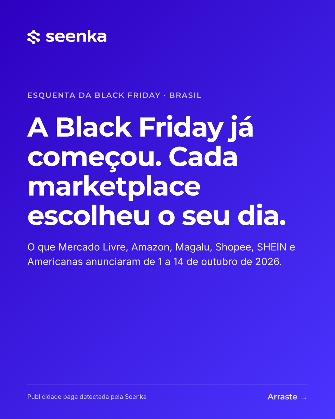 Esquenta da Black Friday Pocket